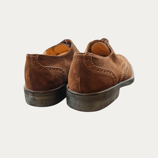 ZAPATO OXFORD BROGUE ANTE MARRON
