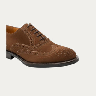 ZAPATO OXFORD BROGUE ANTE MARRON