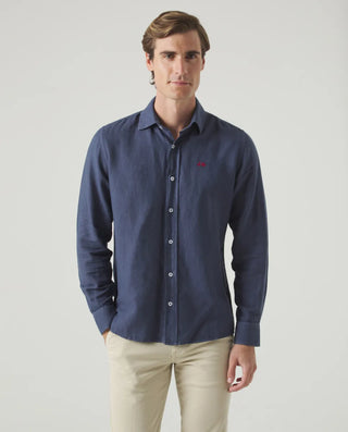 CAMISA LISSOME LI-CO MARINO