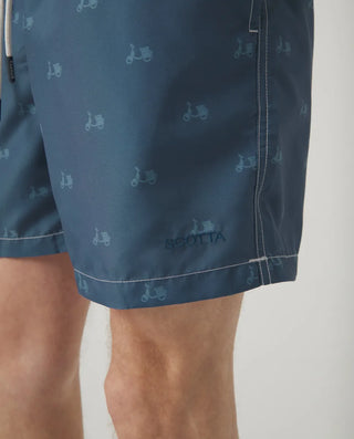 BAÑADOR LOGO DENIM