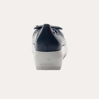 PLUME 12 NAPPA LTH OCEAN BLUE