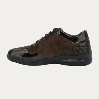 AURORA 22 CON CORDONES MARRÓN OSCURO