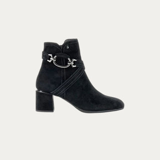 BRIDGET 21 GOAT SUEDE NEGRO