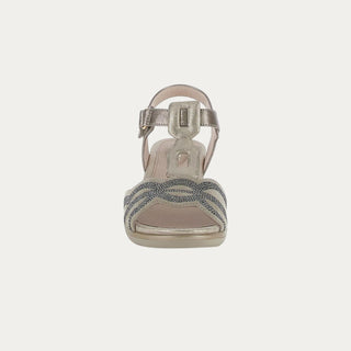 SANDALIAS DE CUÑA VANITY BEIGE