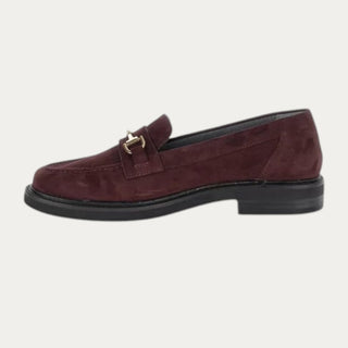 CELINE 5 GOAT SUEDE BURDEOS
