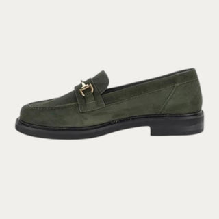 CELINE 5 GOAT SUEDE VERDE KHAKI