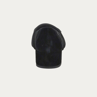 ZAPATO TACON IRIS ANTE NEGRO