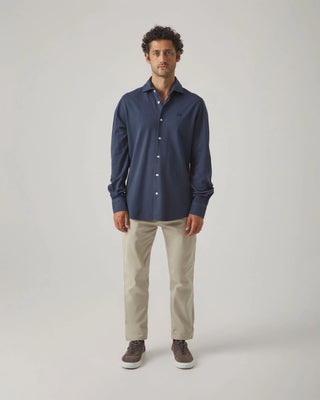 CAMISA JOY PIQUE MARINO OSCURO