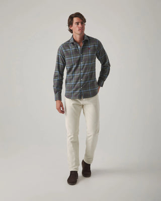 CAMISA MOSS TARTÁN KHAKI
