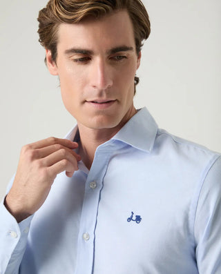 CAMISA OXFORD CLASSIC CELESTE