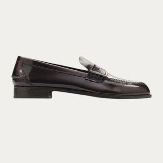 MOCASIN BANDA LIBERTY PIEL VACUNO BURDEOS