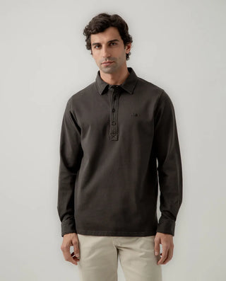 POLO RUGBY BROTHER GRIS OSCURO