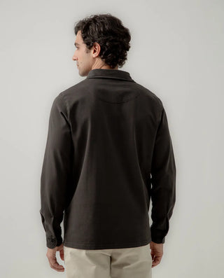 POLO RUGBY BROTHER GRIS OSCURO