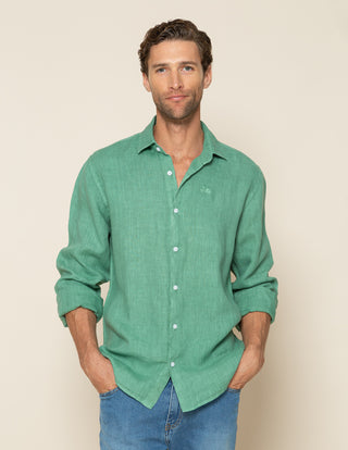 CAMISA LINEM VERDE