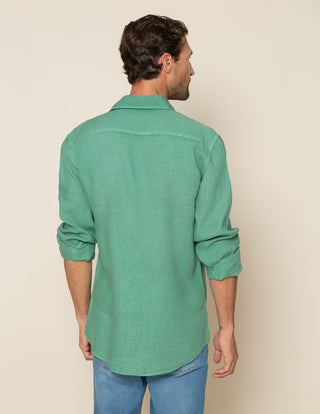 CAMISA LINEM VERDE