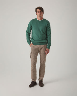JERSEY CLASSIC CREW COTTON VERDE