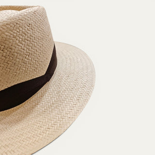 SOMBRERO CINTA MARRON