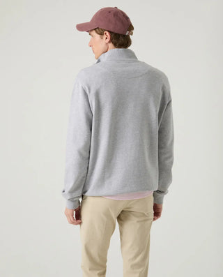 SUDADERA ZIP GRIS