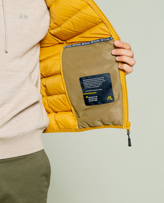 CHALECO CLASSIC ACOLCHADO MOSTAZA