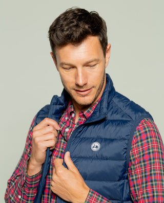 CHALECO CLASSIC ACOLCHADO AZUL MARINO