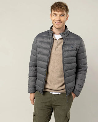 CHAQUETA CLASSIC ACOLCHADO GRIS OSCURO