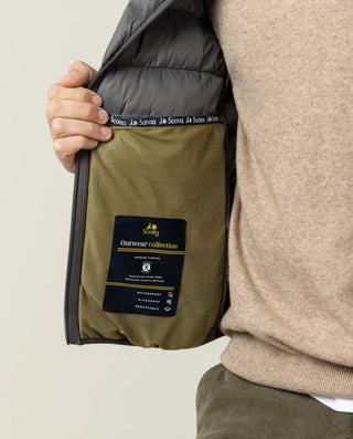 CHAQUETA CLASSIC ACOLCHADO GRIS OSCURO