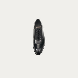 Beviá ZAPATO REGENT DERBY PIEL VACUNO NEGRO. Zapato clásico de vestir negro de Lottusse en piel vacuno con acabado brillo suave y puntera reforzada.