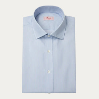 CAMISA RAYA CELESTE