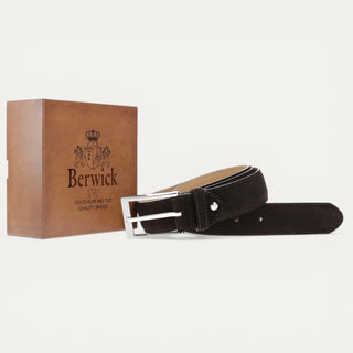 Cinturón Berwick Superbuck marrón para hombre