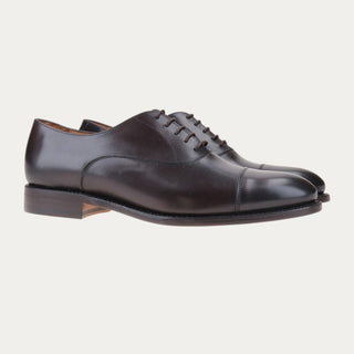 Vista lateral del zapato Oxford Berwick Testa
